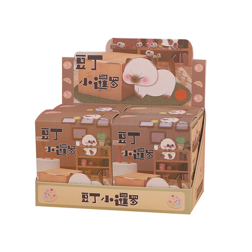Creative trendy figurine handcrafted cat figure blind box, cute Siamese kitten, Instagram-style windmill decoration, wholesale