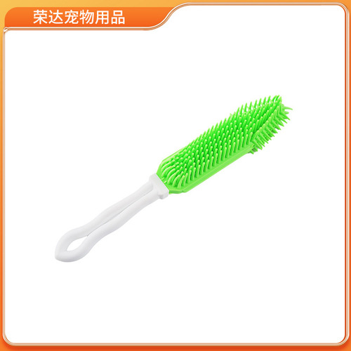 Drop shipping cross-border pet supplies pet cleaning dog supplies bath brush long handle horse hair brush pet hair brush