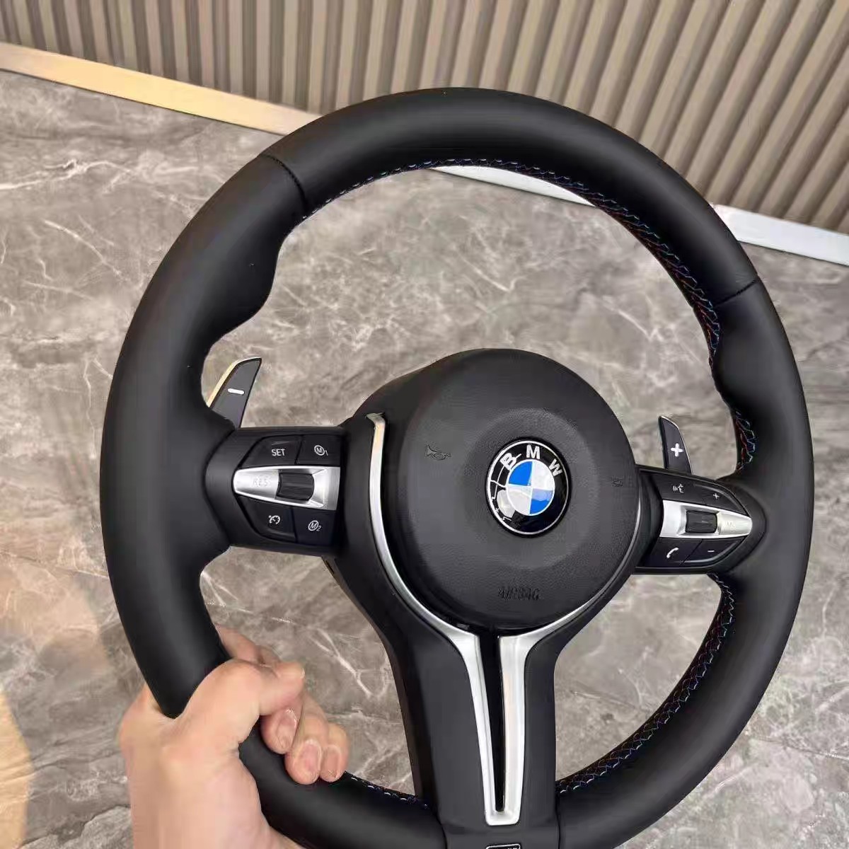 Vibration Heating ACC Steering Wheel For BMW 1 2 3 4 5 6 Series X1