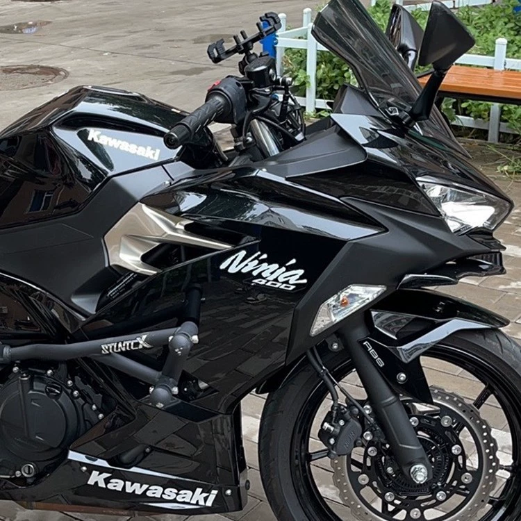 Наклейка-логотип Kawasaki, стикер для рамки/обтекателя ninja400 650 z400 650 900 1000, модификация ветрового стекла и корпуса