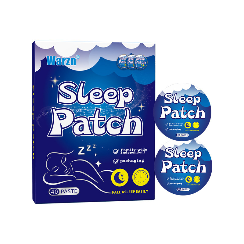 warzn亚马逊跨境睡眠贴厂家批发晚安贴穴位贴睡眠舒适护理贴wish1|undefined