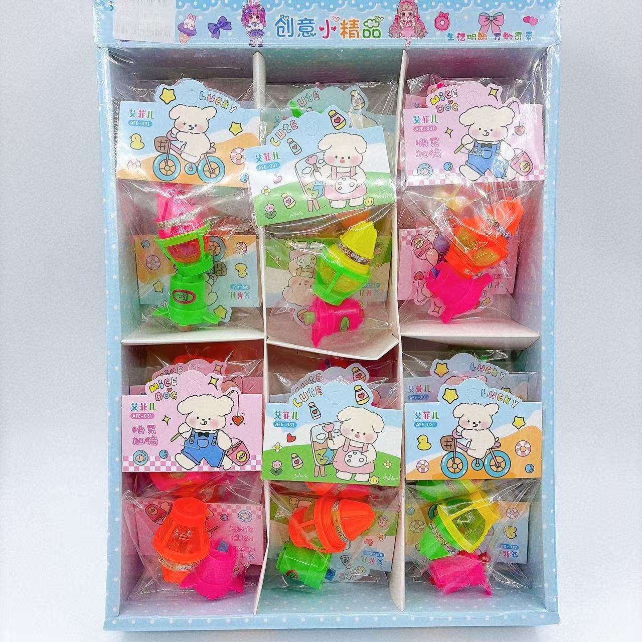 Giro flash bolsas juguetes infantiles puzzle divertidos giroscopio luces estand es nostálgico al por mayor 8090