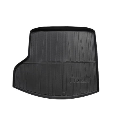 Suitable for 25 Han L-Ev Trunk Mats Stereo High-Sided Waterproof Interior Modification Tpe Han L-Ev Trunk Mats (Ayaqaltılar (Kovriklər)) - dedicated-vehicle-coverage-tpe-special-trunk-mat