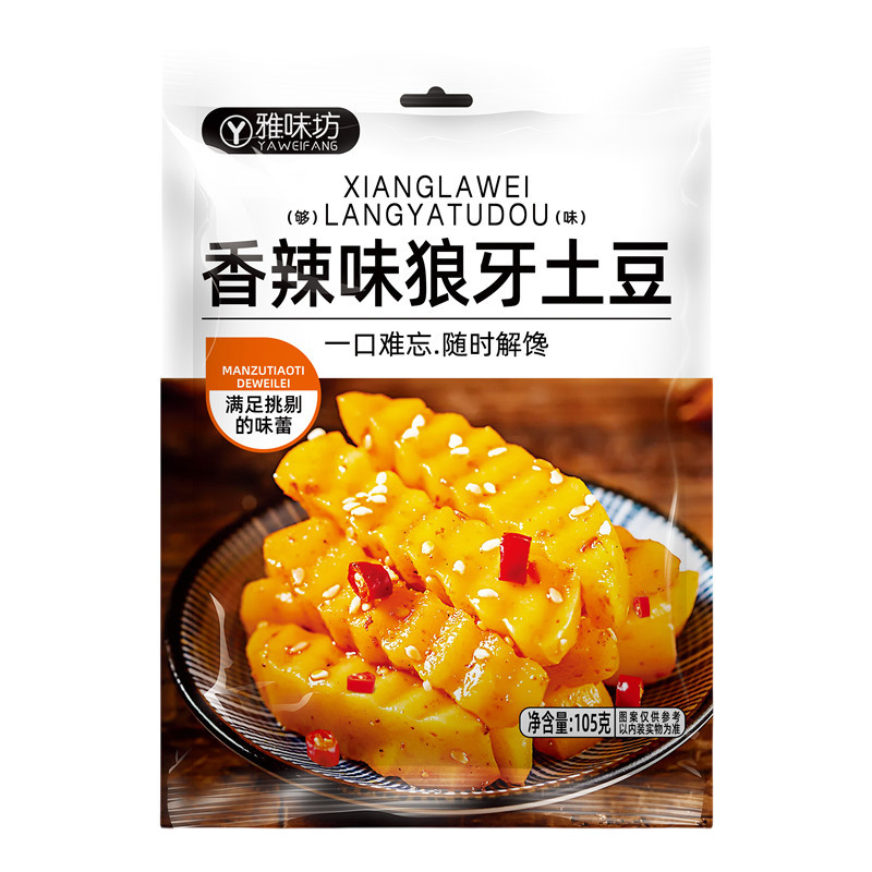 105g香辣味狼牙土豆