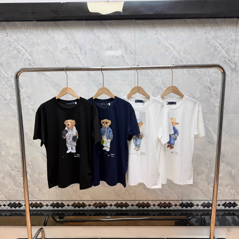Ralph Rl's New Autumn Cartoon Boxing Bear Print Hooded Long-Sleeved Sweatshirt Loose-Fitting Hoodie Ralph Rl's New Autumn Cartoon Boxing Bear Print Hooded Long-Sleeved Sweatshirt Loose-Fitting Hoodie