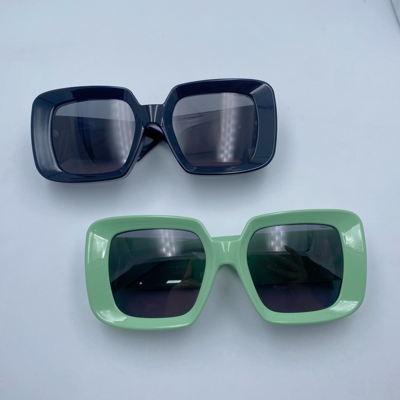 国际工厂人头像美杜莎女士优雅大框显脸小太阳镜方框墨镜墨镜