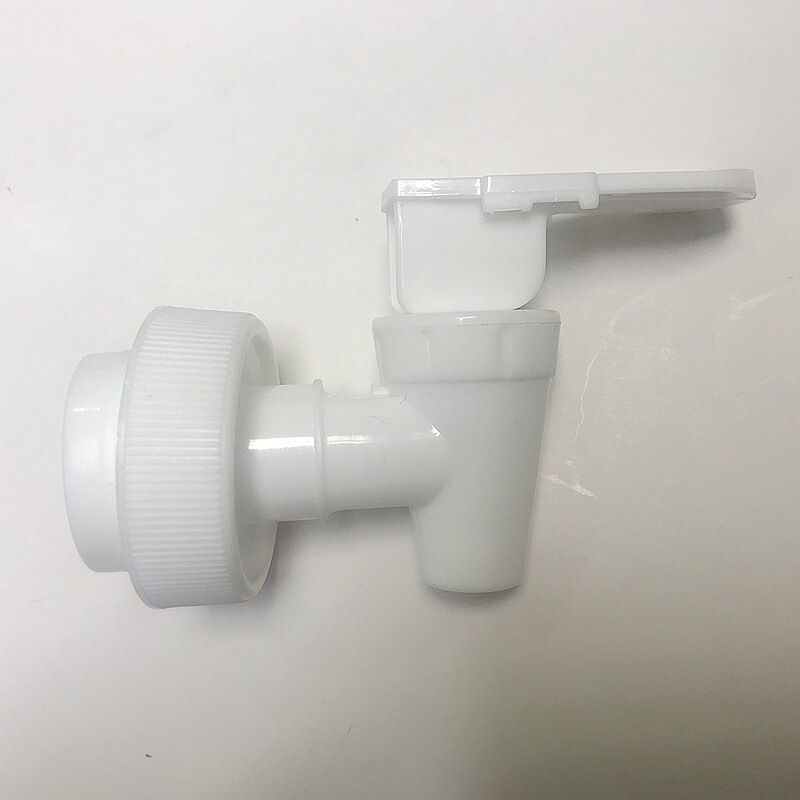 Factory direct plastic pc bucket faucet press type plastic nozzle water storage tank pure mineral water bucket water valve