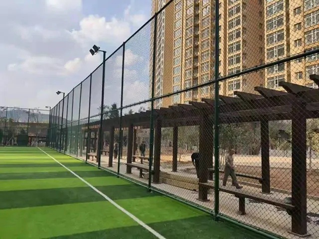 济宁厂家直销运动场围网 勾花网 篮球网 校园护网