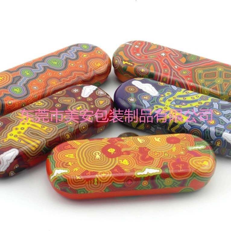 供应眼镜铁盒厂家 长方形近视眼镜金属盒 马口铁眼镜包装盒供应商