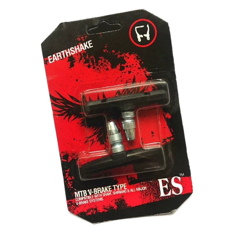 Оптовая Продажа с фабрики в штучной упаковке горный велосипед V тормозная колодка Бесшумная тормозная колодка горный велосипед V тормозная колодка