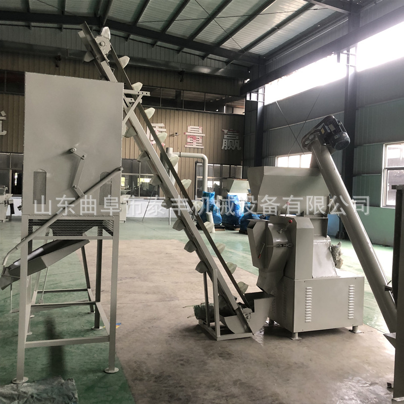 猪饲料颗粒机组  鸡鸭鹅饲料生产线 250小型环模饲料机组