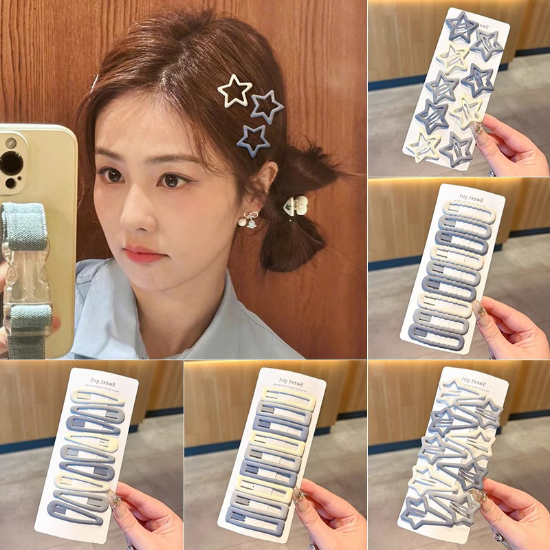 Hermosas estrellas clip para el cabello mujeres 2025, nuevo clip para el cabello frontal, clip para el cabello, clip para el cabello pequeño, toque