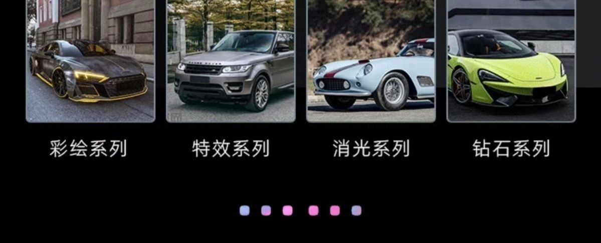 PET color change film for full car wrap, liquid metal series car wrap installation, color change car film, Model 3 car wrap
