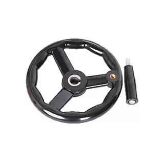 精雕雕刻机电子手轮/手柄/脉冲发生器/三筋手轮胶木手轮带手柄