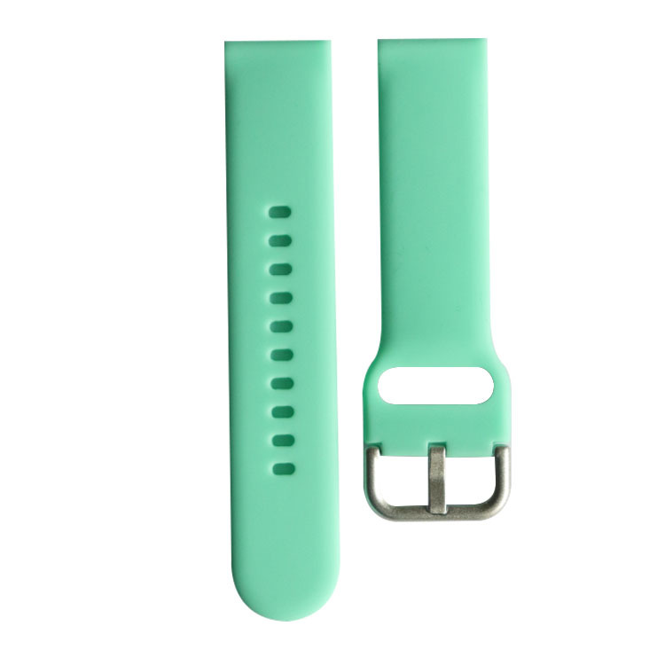 Para Samsung Galaxy reloj Active2 correa de silicona de color sólido 20/22mm correa universal en stock