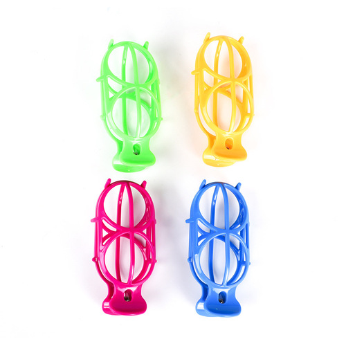 Factory supply spicy hot pot colorful two-ball plastic meat ball skewer hot pot string vegetable skewer plastic string ball