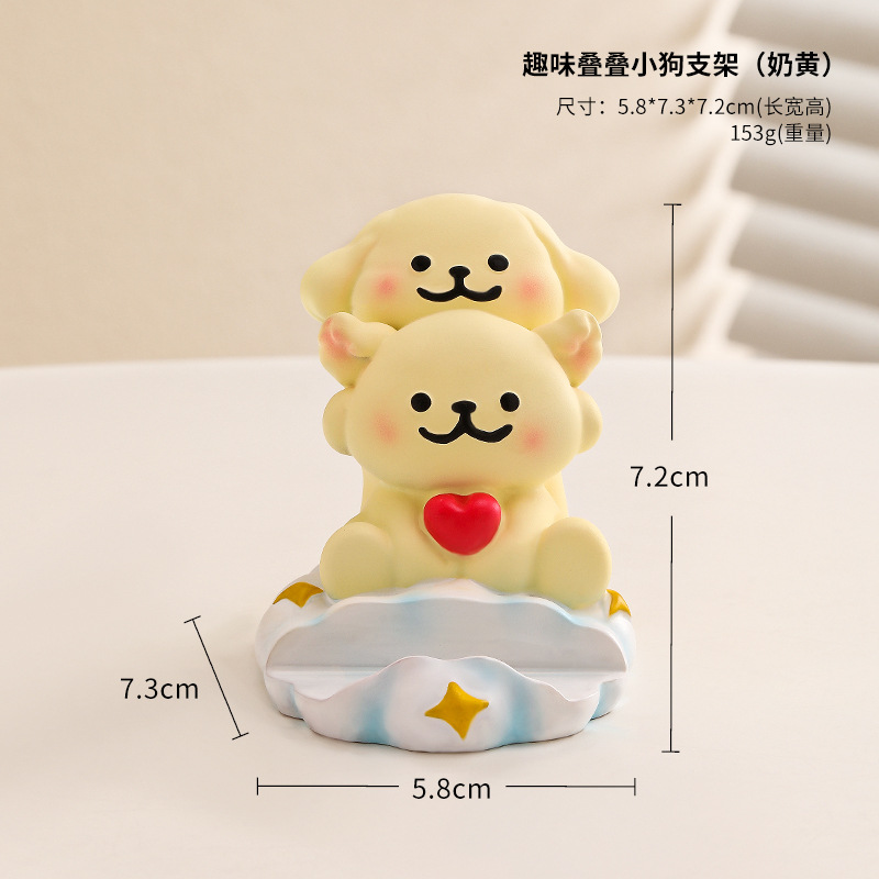 Soporte para teléfono móvil rana linda estación de oficina creativa cosas buenas decoraciones de escritorio regalos de cumpleaños niñas