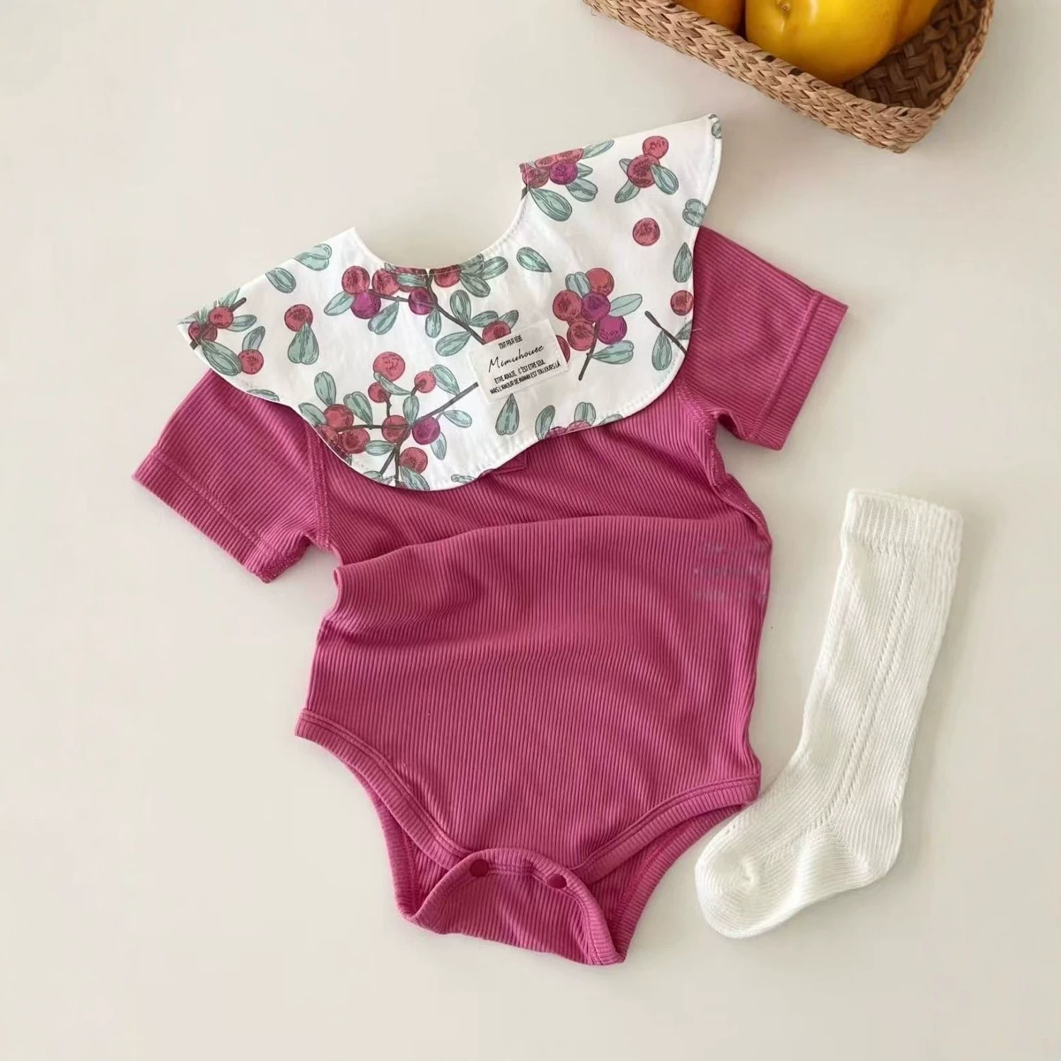Children's summer thin cotton breathable comfortable bodysuit for…