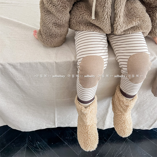  new children's clothing autumn and winter Korean style velvet warm winter clothing children's leggings girls' pants 122707