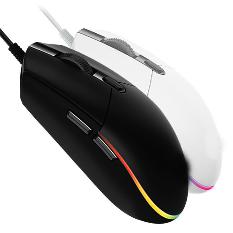 G102 juego de colores luminoso ratón con cable suministro directo de fábrica e-sports LOL colorido RGB luminoso ratón 6D