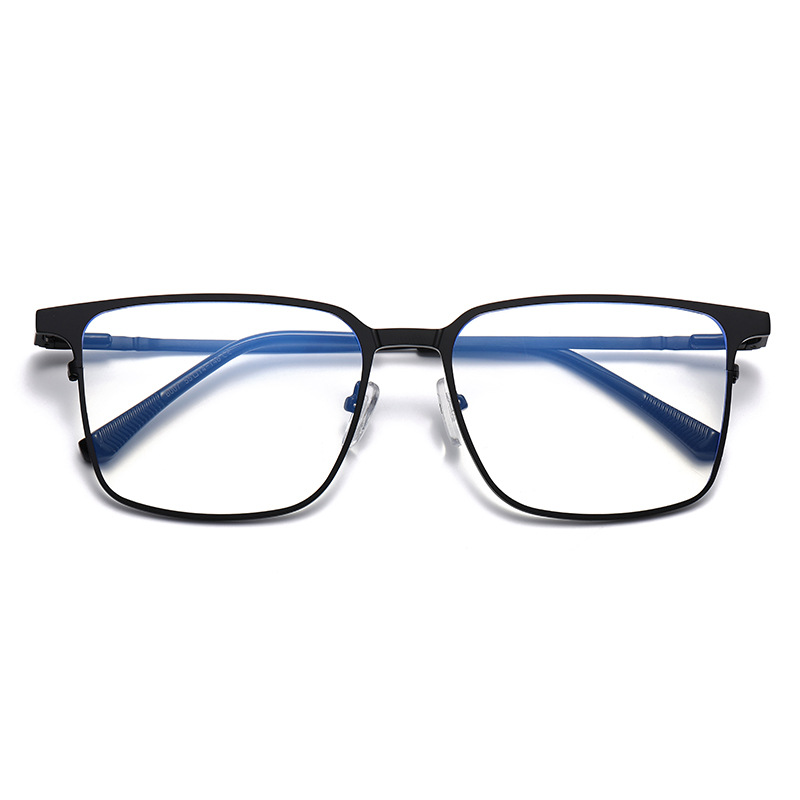 Magnetic Clip-on Multifunctional Flat Square Frame Polarized Men's Sunglasses, Cross-border Trendy Sun Protection_voghion.com