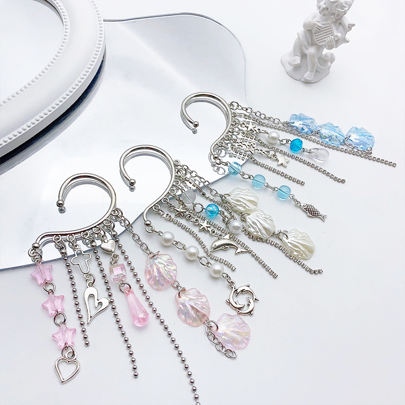Women's Shell IG Style Alloy Charm Hair Clips display picture 6