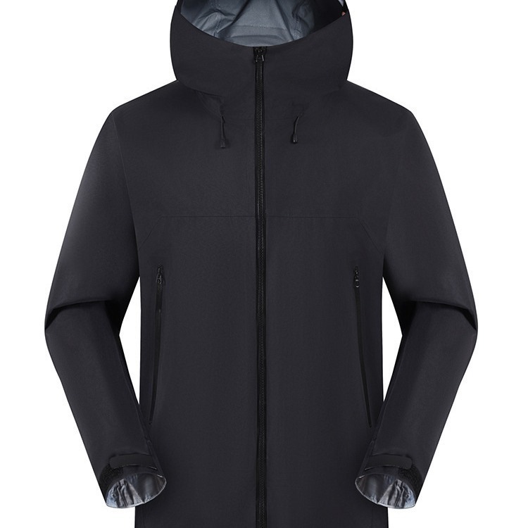 鸟家LW硬壳平替户外单层冲锋衣防水防风登山服外套印LOGO工作服|undefined