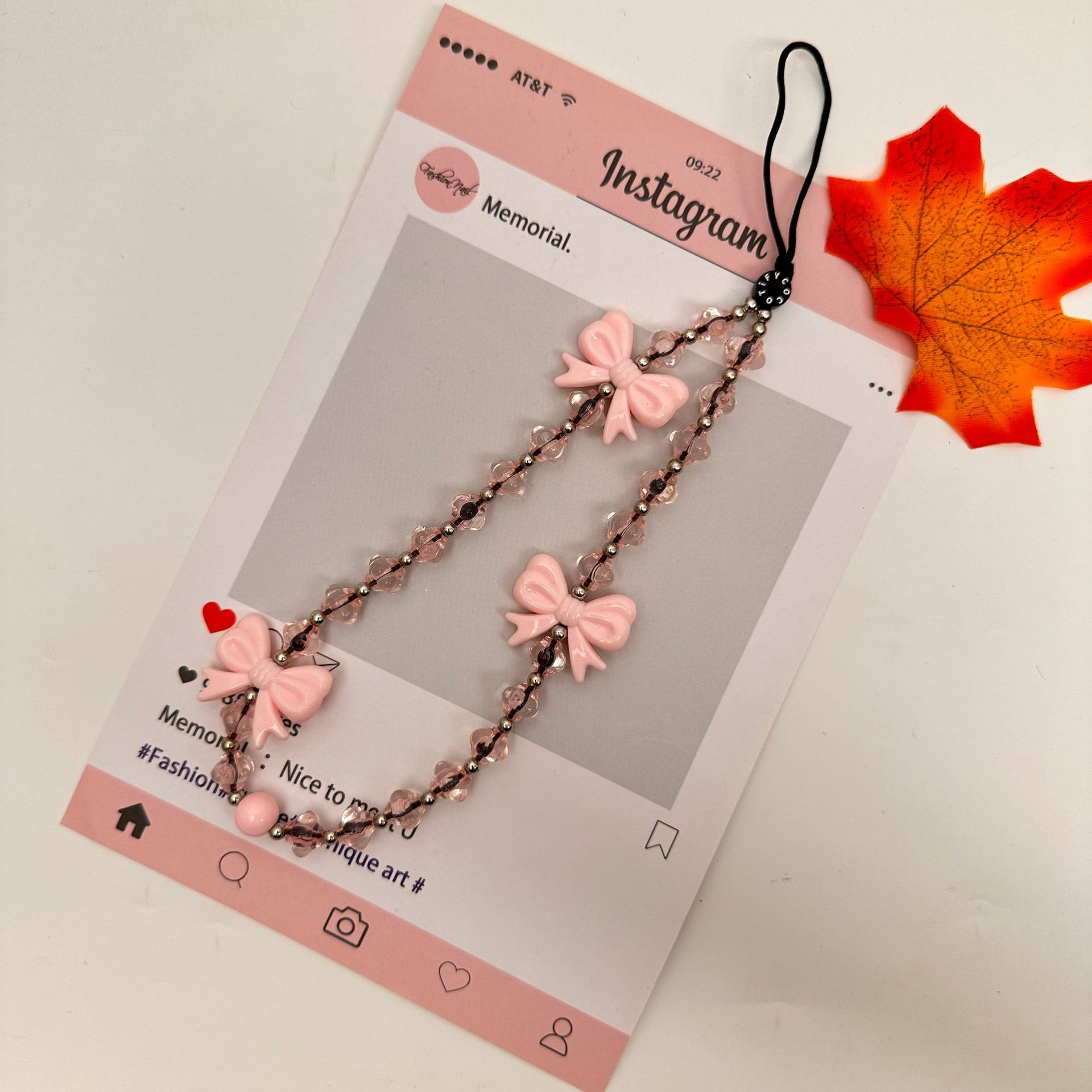 Moda simple amor serie de nubes de cadena de teléfono móvil bolso de cadena de teléfono móvil bolso de llavero colgante corto nicho diseño