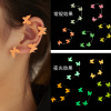 Ear clips, earrings, suitable for import, no pierced ears