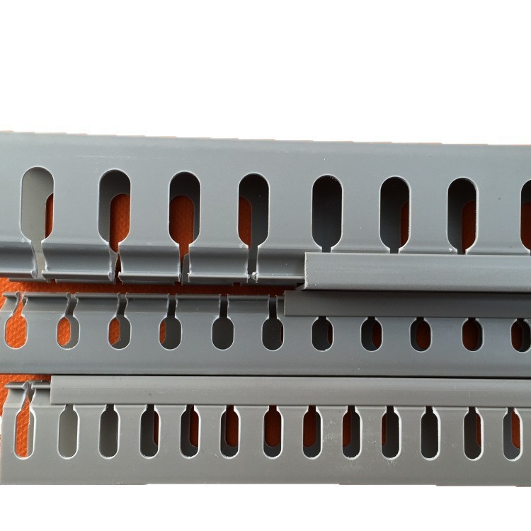 35X30PVC线槽明装工业配电箱柜绝缘布线槽电线电缆理线阻燃行线槽