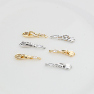 18K���������ɫ������O+T��朽ӿ�diy��������朲������
