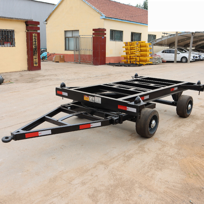 10吨骨架拖车 罐拖车 框架拖车 集装箱拖车 可转向底盘拖车