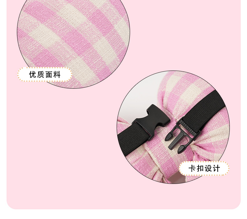 All-Season Universal Car Headrest, Popular Influencer Style, Comfortable Neck Support Pillow, Stylish Car Interior Accessory