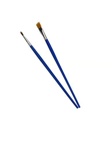 Watercolor sketching paintbrushes with blue plastic hooks, line drawing DIY digital oil painting hand-painted art brushes