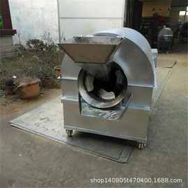 现货定制滚筒不锈钢面粉辣椒翻炒机黄豆红豆炒货机型号图片价格