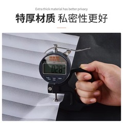 Transparent and opaque window film for living room and bedroom decoration, window flower sticker, electrostatic frosted imitated venetian blind glass sticker 