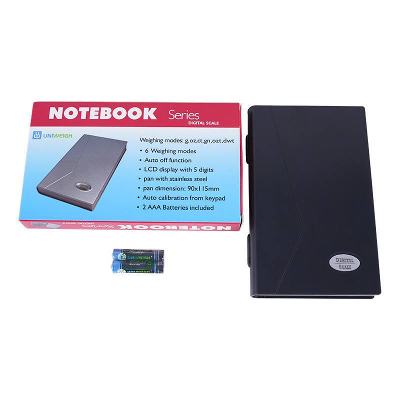 Portable Notebook Digital Scale Jewelry Scale Factory Direct Sales High-Precision Digital Scale Balance Scale 0.01g Accuracy