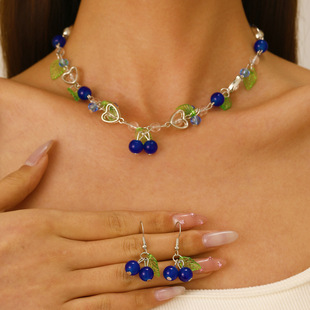 �W���羳�Ʒins�{ɫ�����朶��h���b��������ƷŮBlueberries