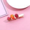 Orange cards fun orange hair clip sweet and cute duckbill clip duck clipper side pinch Korean broken hair clip