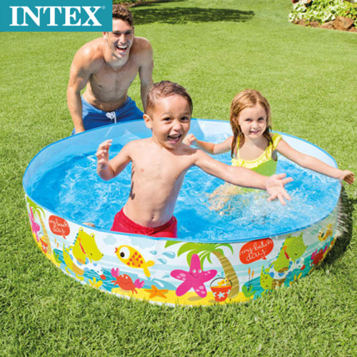 INTEX original 56451 underwater diving hard plastic paddling pool swimming pool bath fish pond free of inflatable