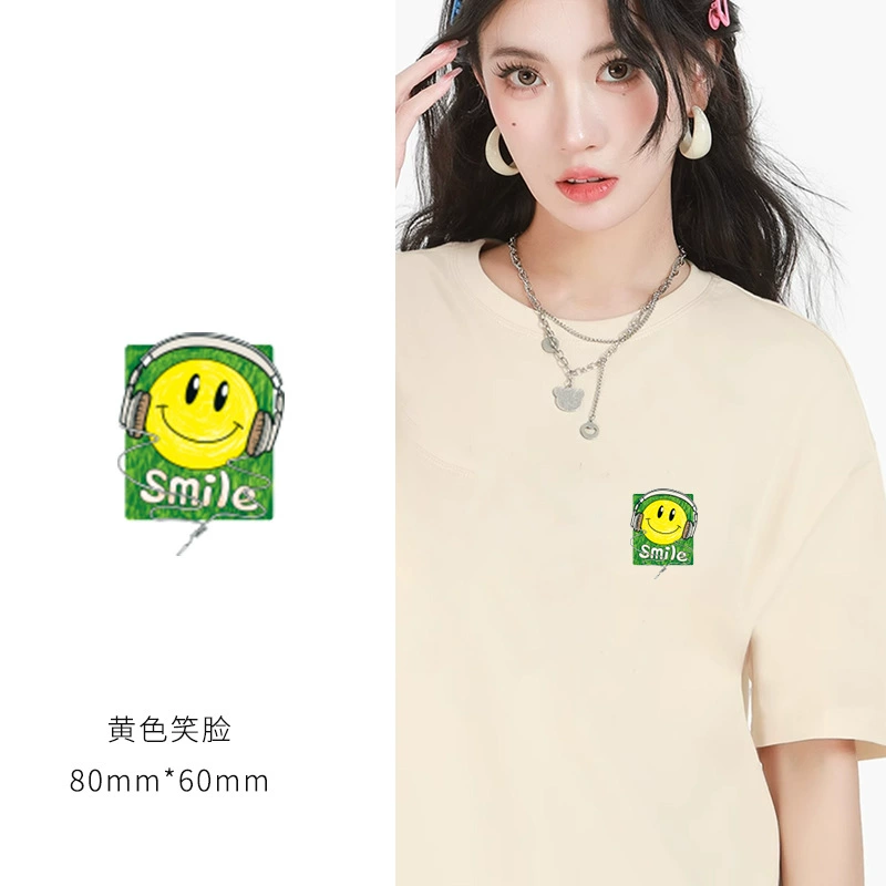 T-shirt for beloved, sticker, small patch, new collection