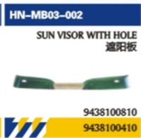 FOR Importar accesorios de reparación de carrocería de camiones Mercedes-Benz MP4 piezas de reparación de luz trasera / luz de esquina / pedal digital de visor solar