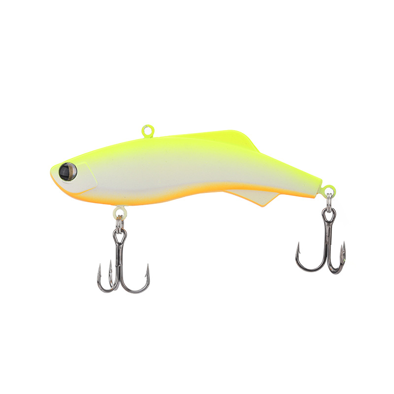 Señuelo de dios de silicona transfronterizo VIB, capa de natación completa, vib de silicona, vibración de fuerte ruido, búsqueda de lubina, cebo falso de pozo negro