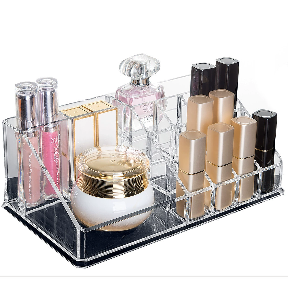 Multifunctional transparent acrylic cosmetic table lipstick reusable, storage box