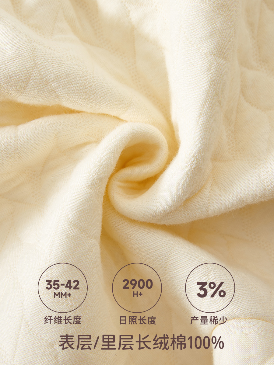 Baby overcoat otoño-invierno clase A bebé femenino algodón intercalado de algodón de tres capas cálidas lindas prendas suaves para salir