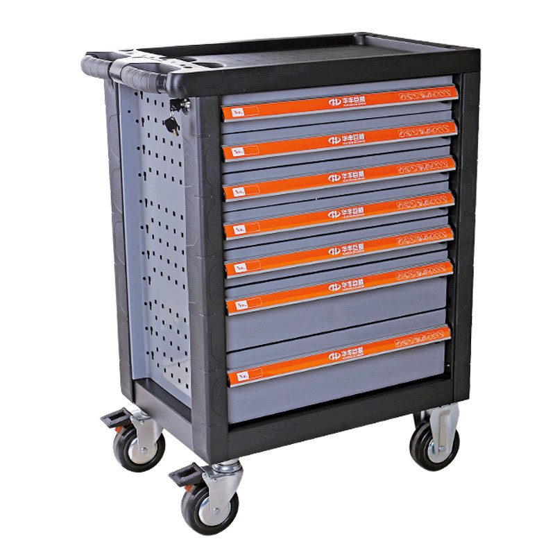 华丰巨箭 HF-8914104+3B 新款4抽5层158件套四轮定位工具车 手推