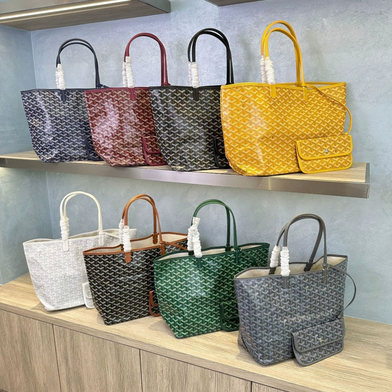 Обновленная сумка Goyard Goya, шоппер, большой тканевый тоте, повседневная сумка на плечо для женщин