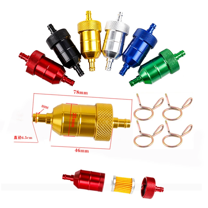 Пляжный велосипед внедорожный педаль мотоцикла модифицированный бензиновый фильтр алюминиевый сплав бензиновый фильтр чашка масляного фильтра с большим отверстием для масла