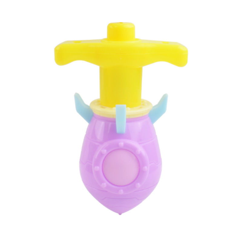 Cohetes creativos giroscópicos de luz jardín de infantes pequeños juguetes recompensas barracas de mercado nocturno juguetes luminosos bebés al por mayor