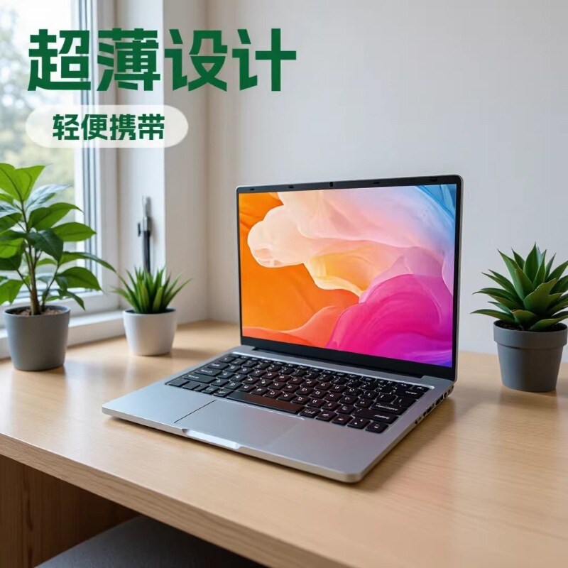 14inch N3160 Laptop for Home Use, Students, Ultra-Thin Business Office Laptop, Cross-Border Shipping, Lightweight